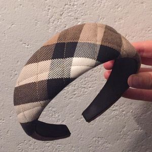 Burberry Quilted Headband